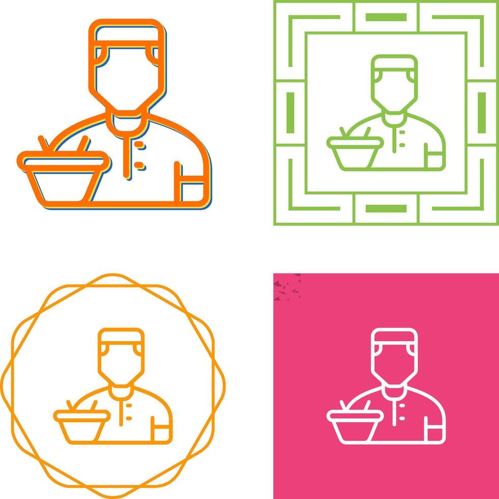 Office Boy Vector Icon