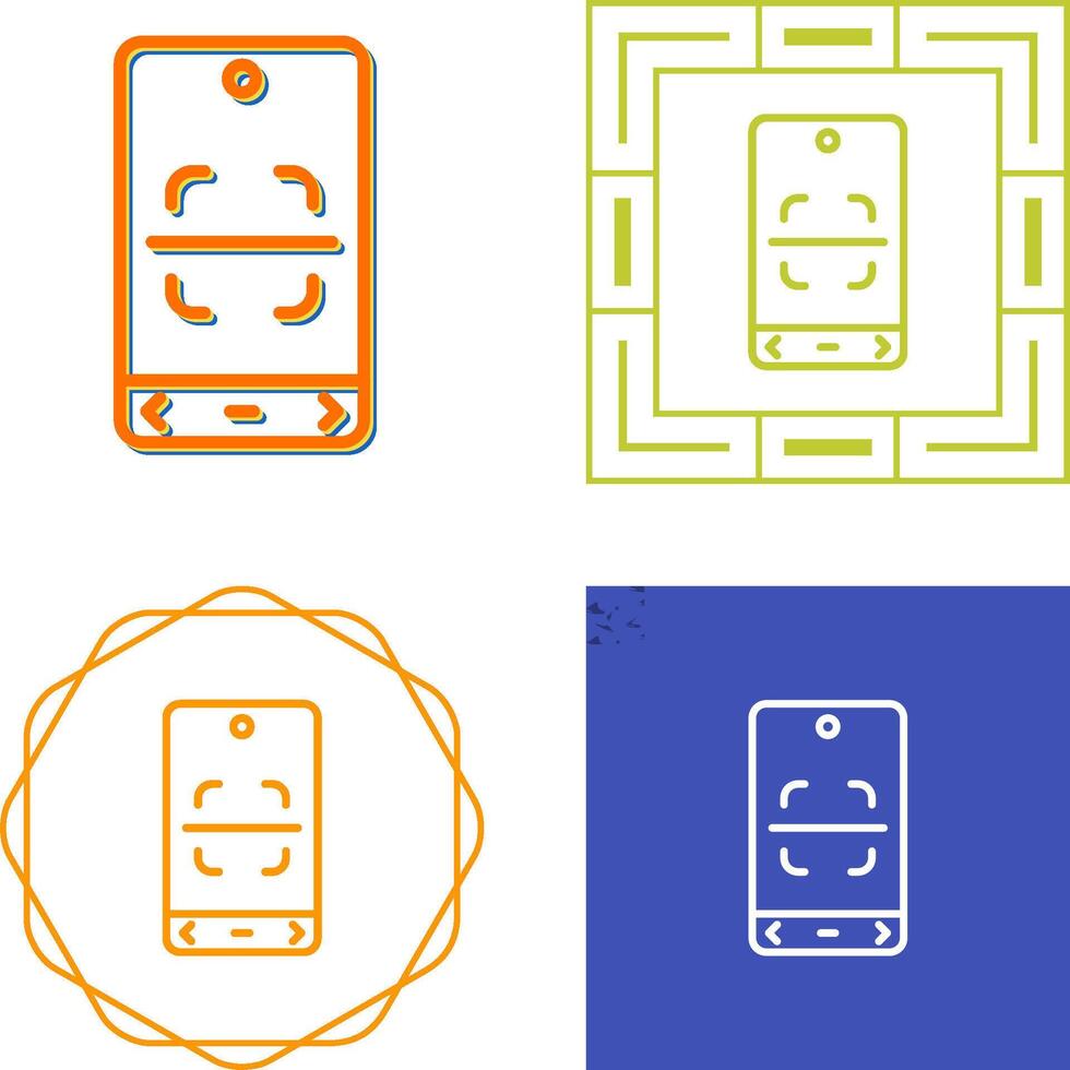 Qr Code Scanning Vector Icon