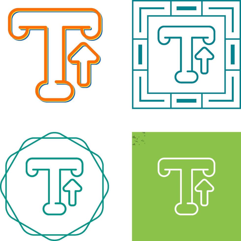 Typography Vector Icon