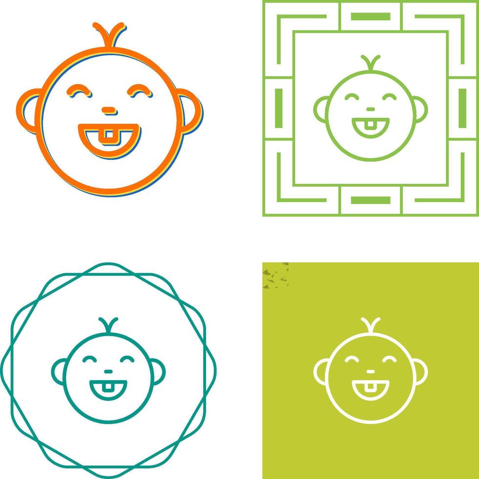 Baby Teeth Vector Icon