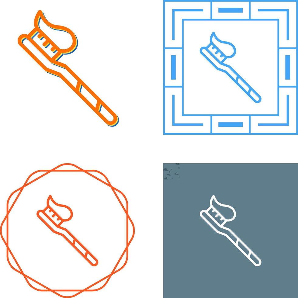 Toothpaste Vector Icon