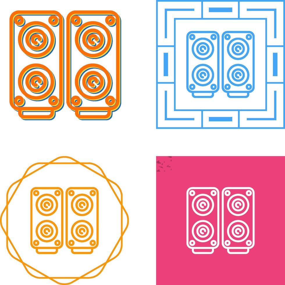 Speakers Vector Icon