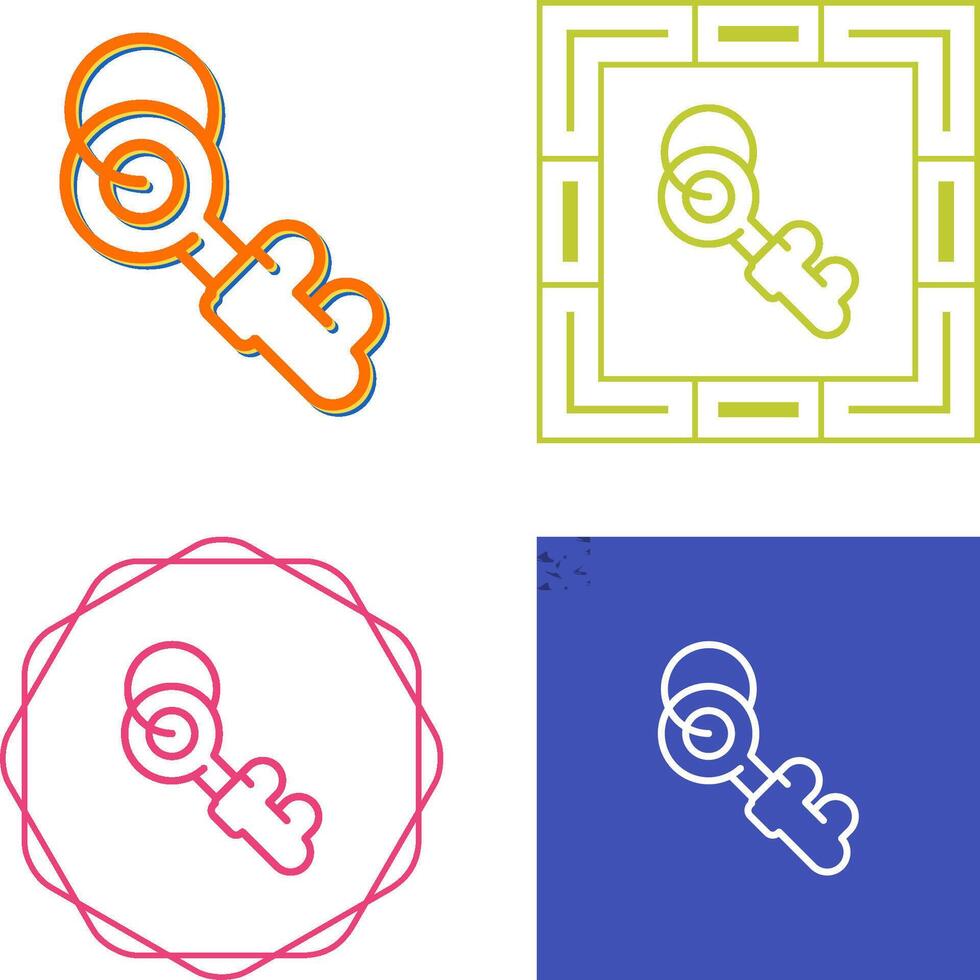 Door Key Vector Icon