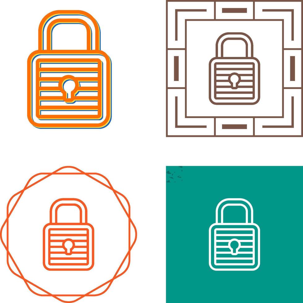 Padlock Vector Icon