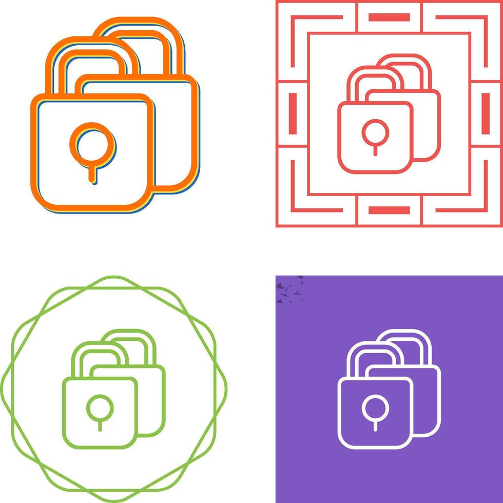 Padlocks Vector Icon