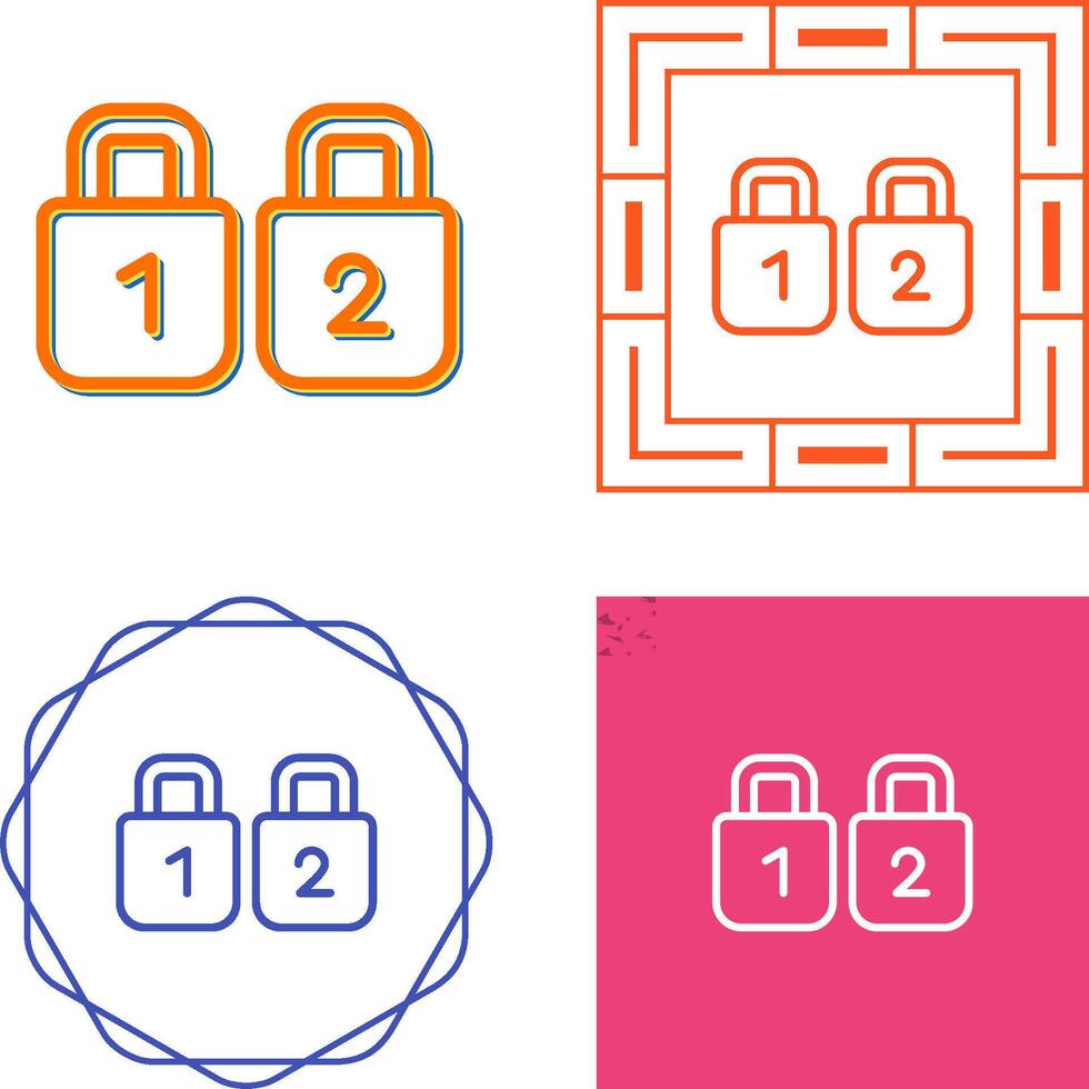 Padlocks Vector Icon