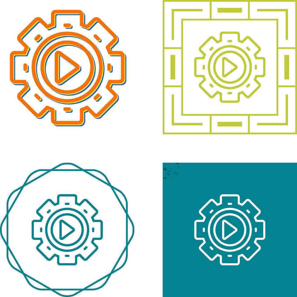 Multimedia Option Vector Icon