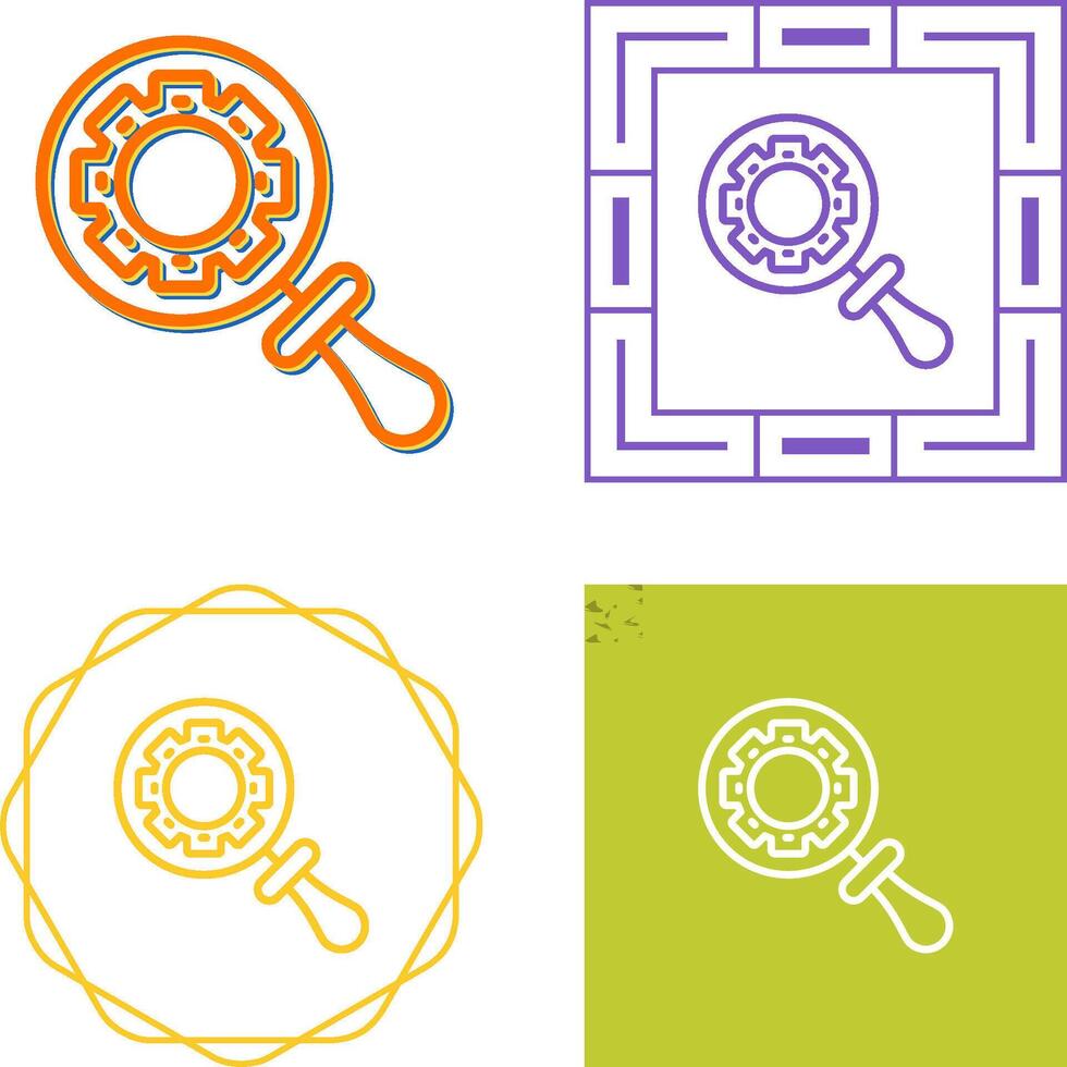 Magnifying Glass Vector Icon