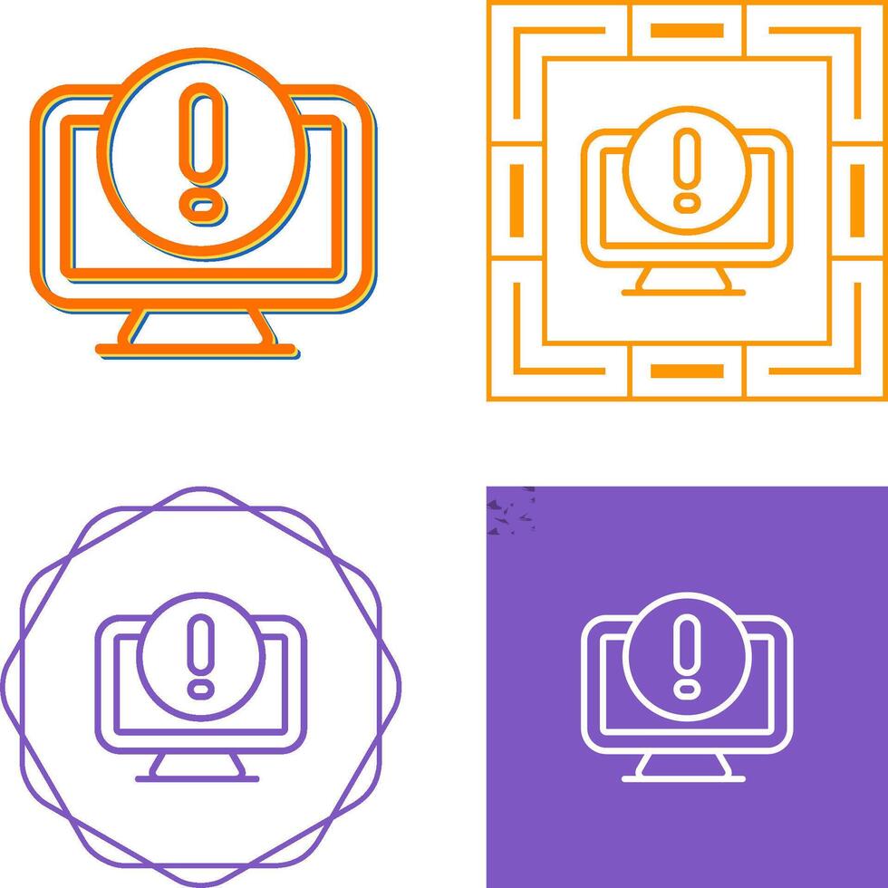 Computer Vector Icon