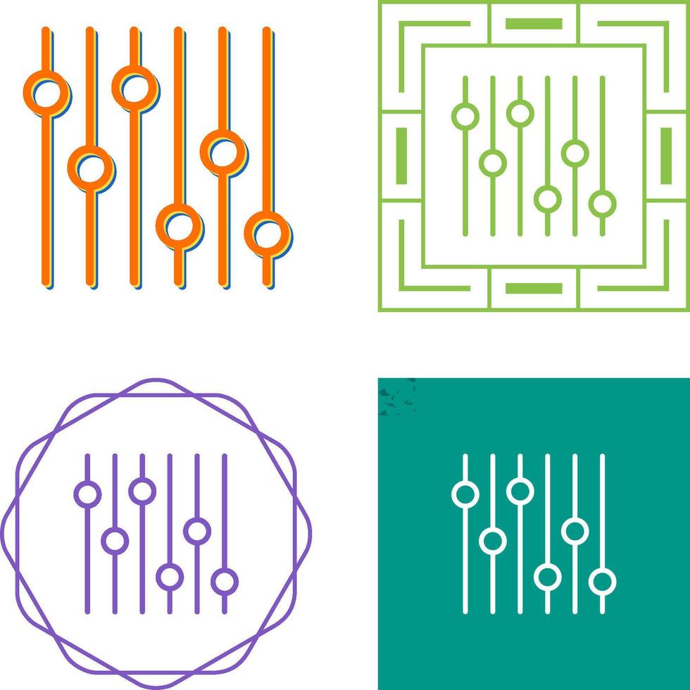 Sliders Vector Icon