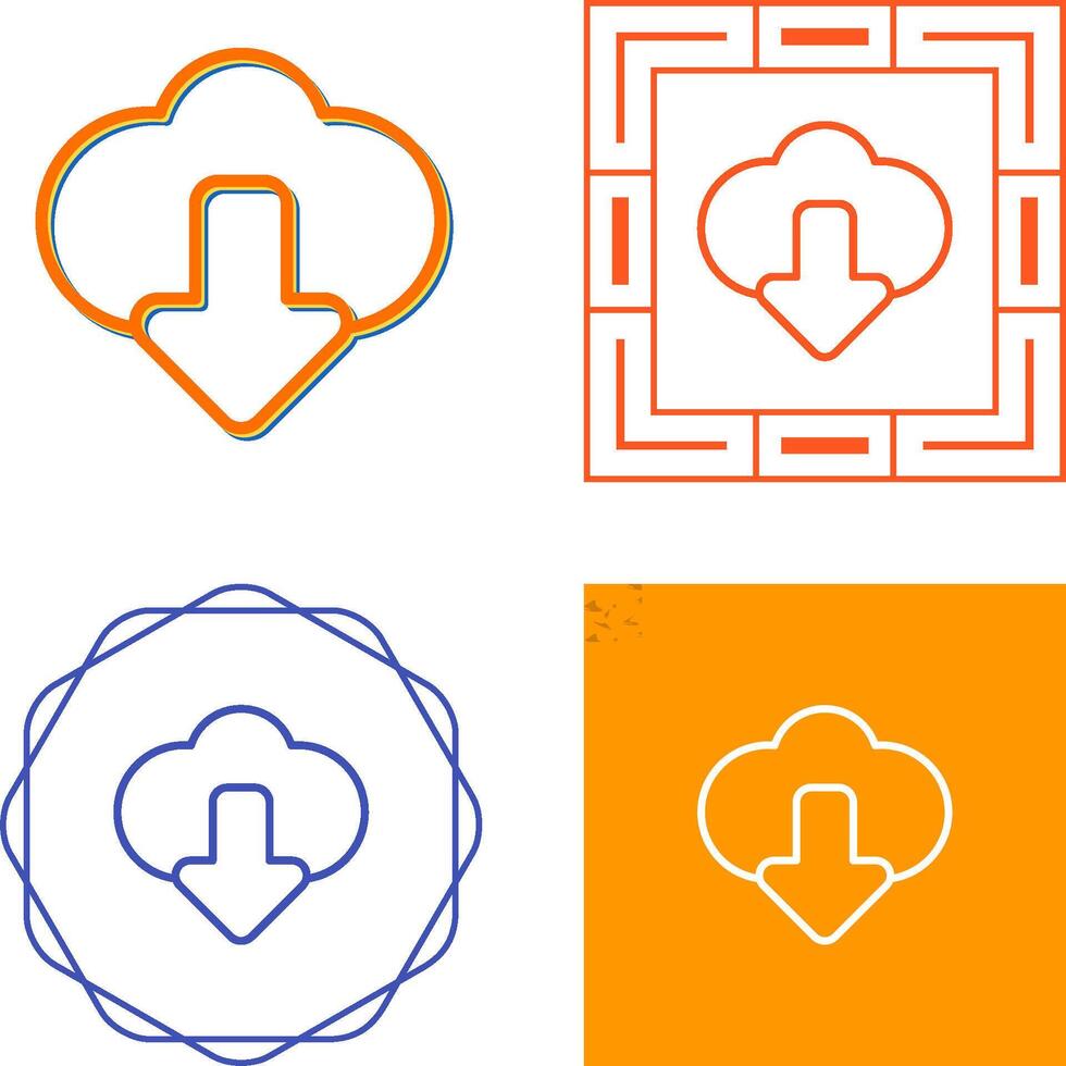 Cloud Computing Vector Icon