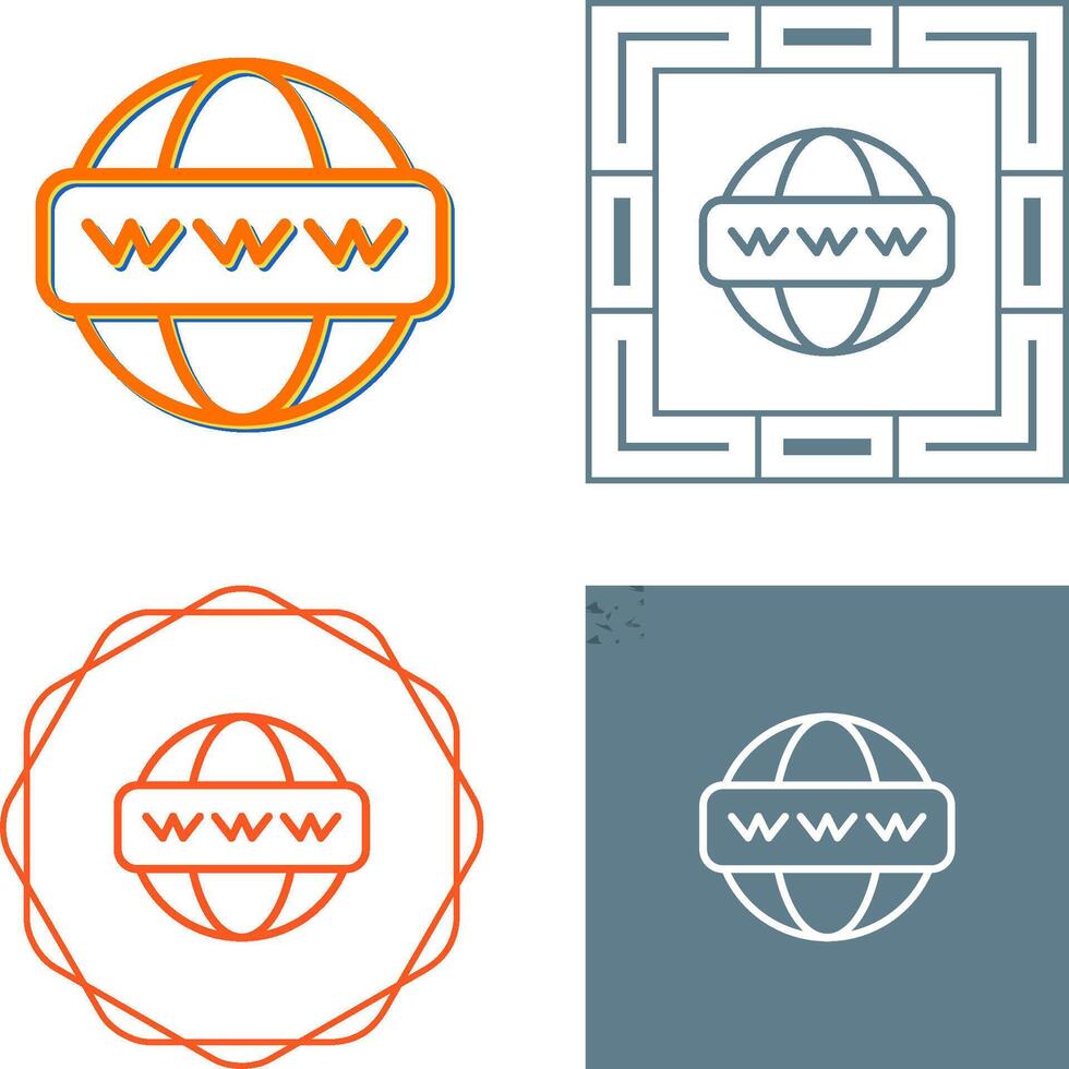 World Wide Web Vector Icon