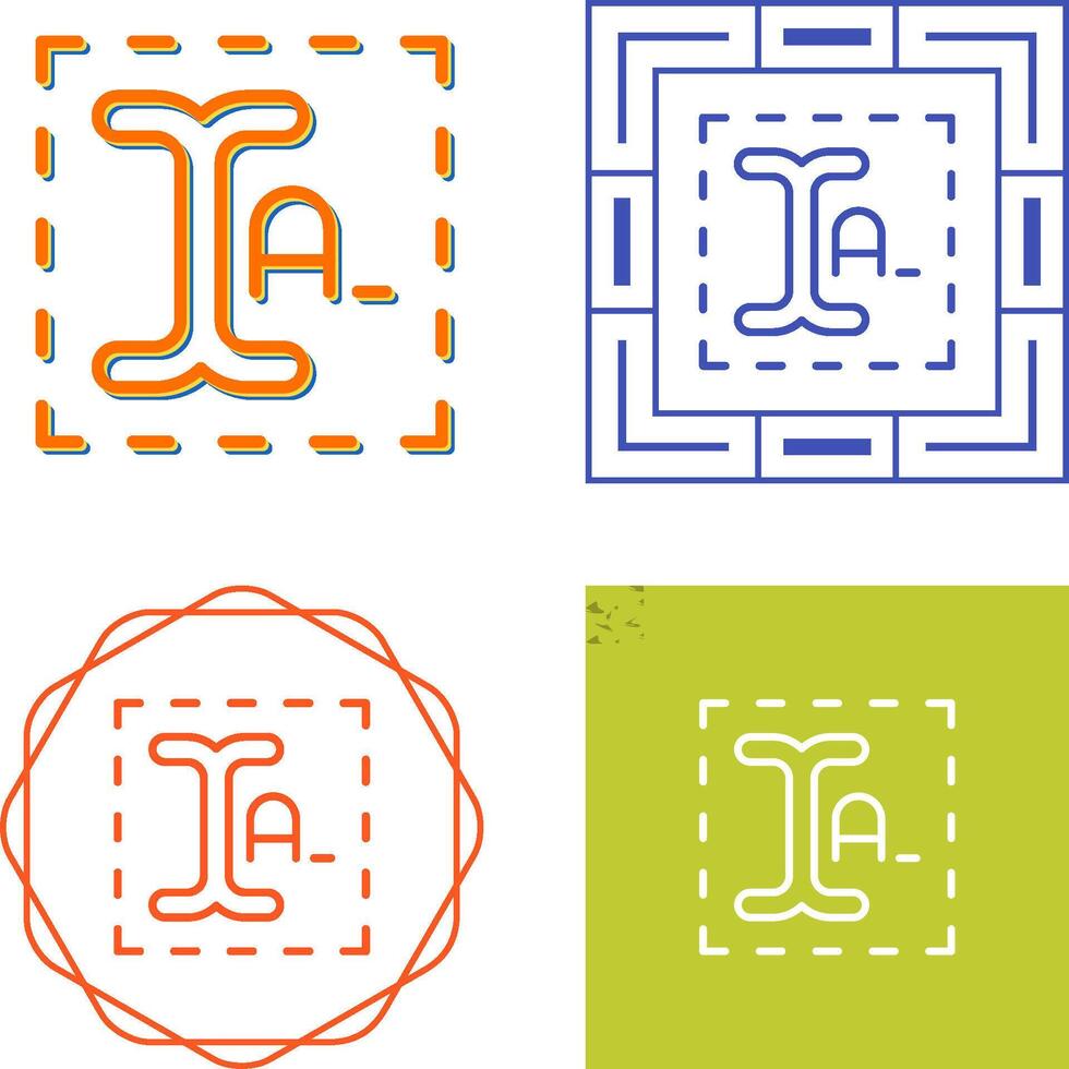 Type Vector Icon