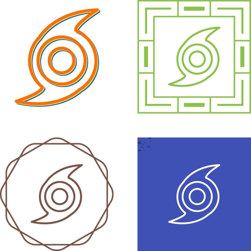 Hurricane Vector Icon
