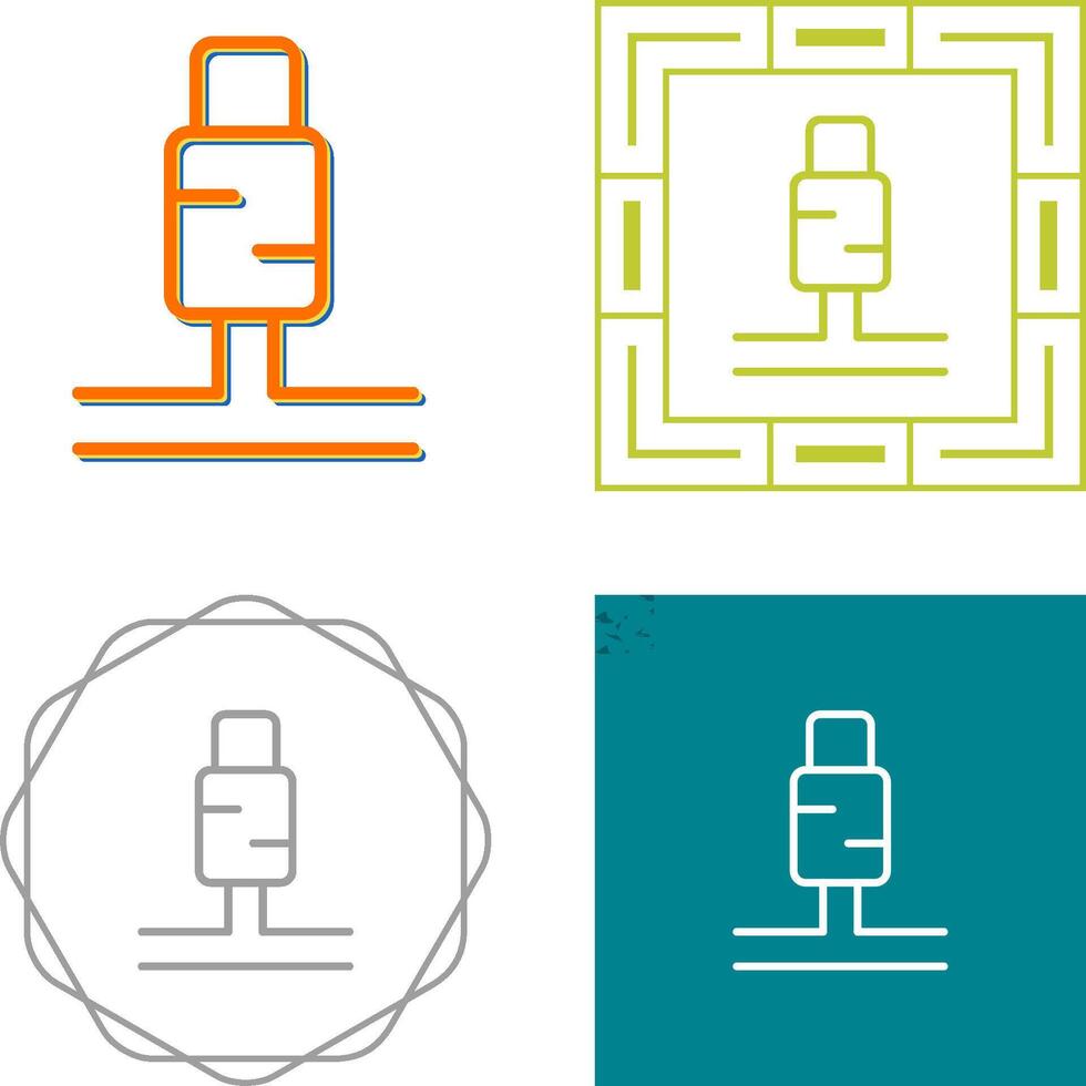 Usb Cable Vector Icon