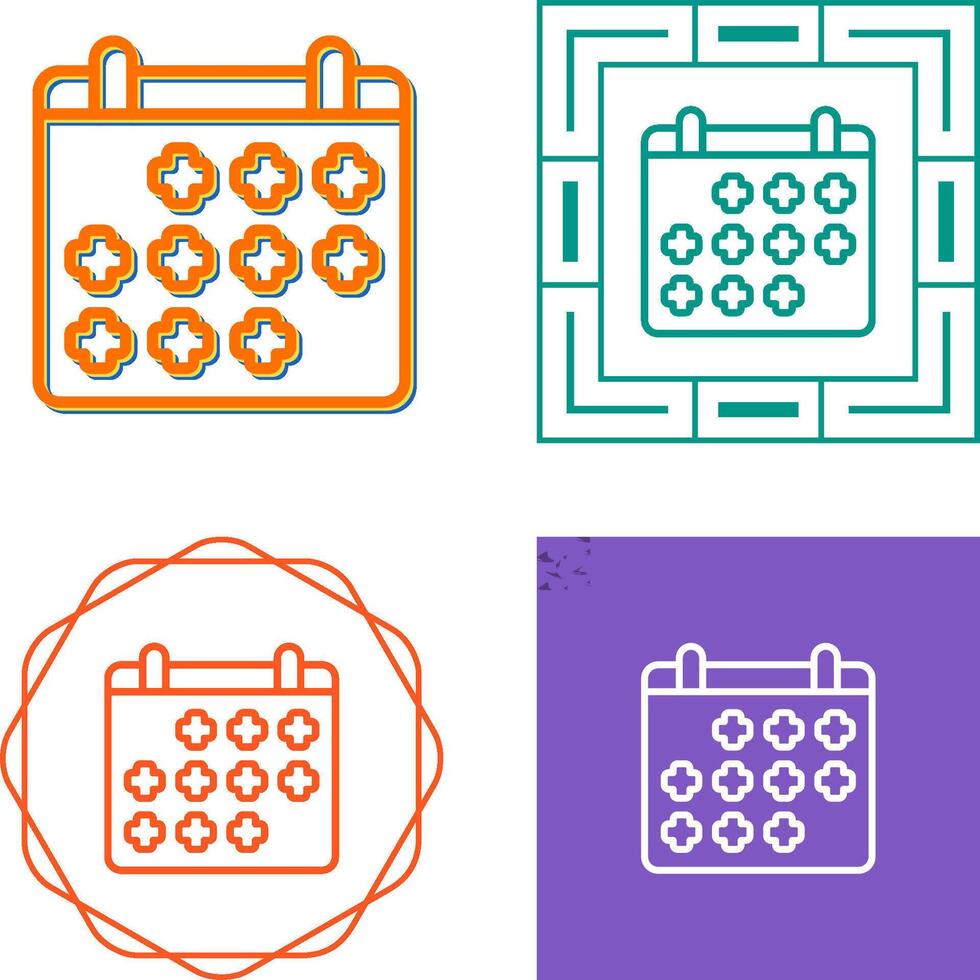 Schedule Vector Icon