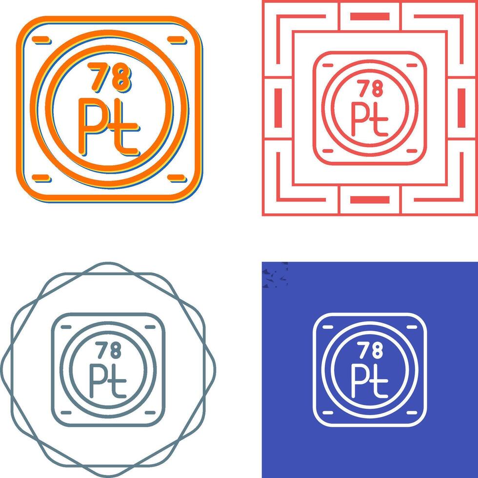 Platinum Vector Icon