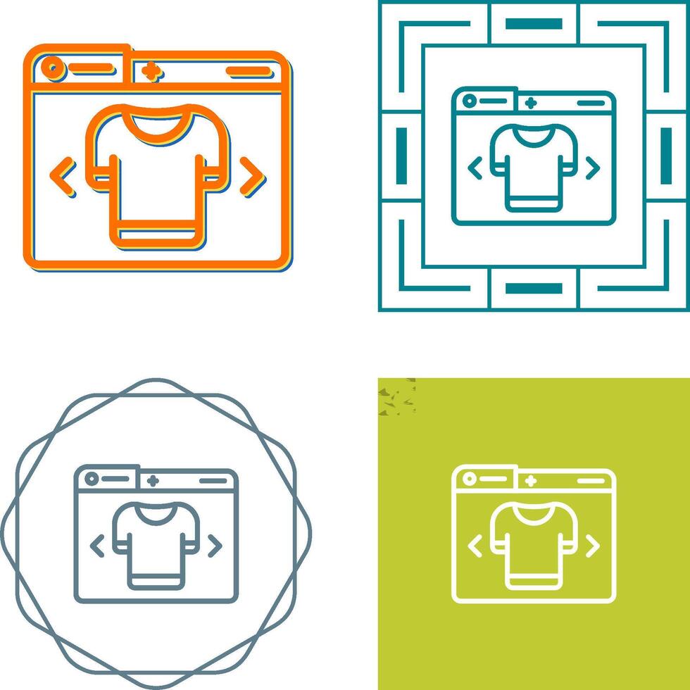 Clothing Store Vector Icon