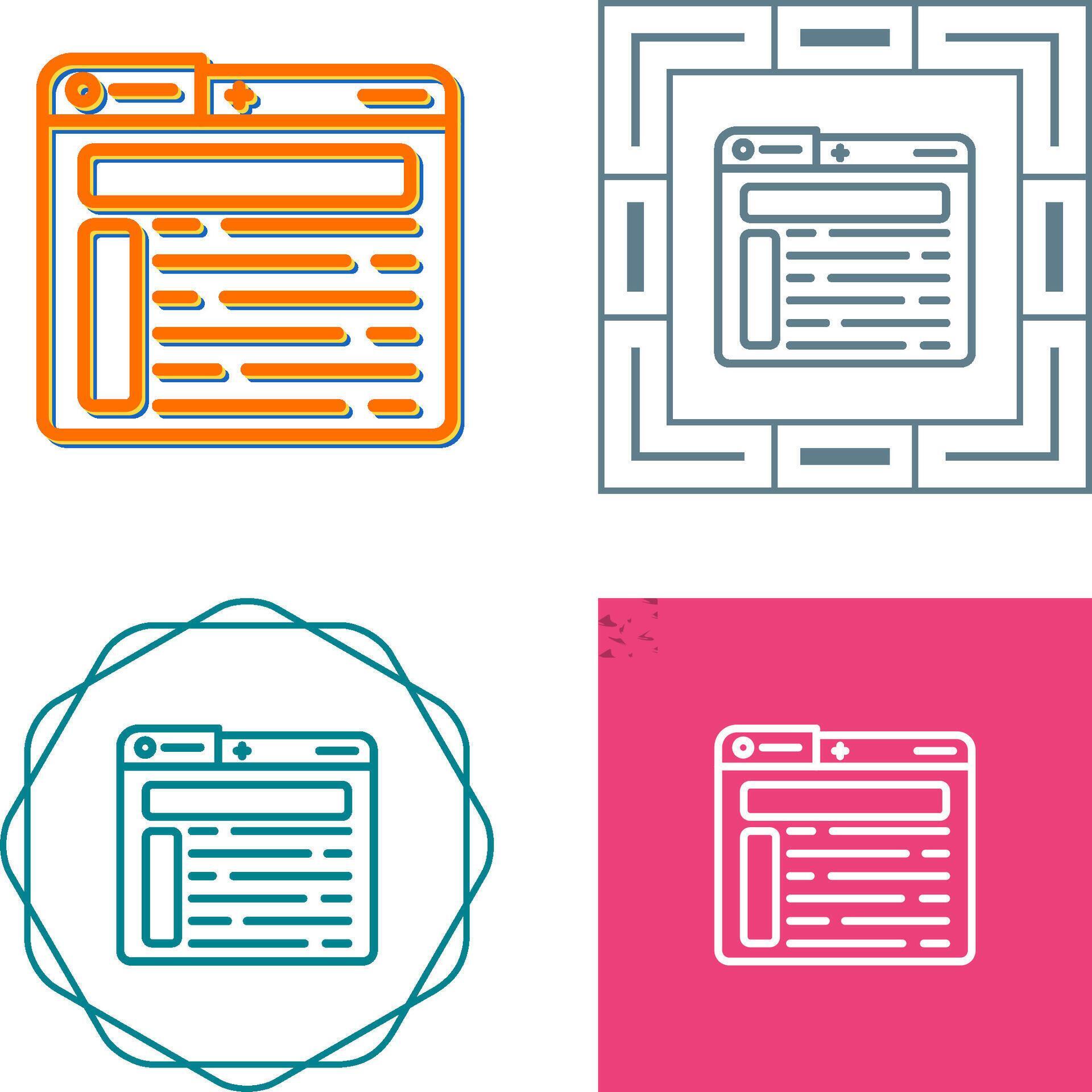 Layout Vector Icon 40796962 Vector Art at Vecteezy