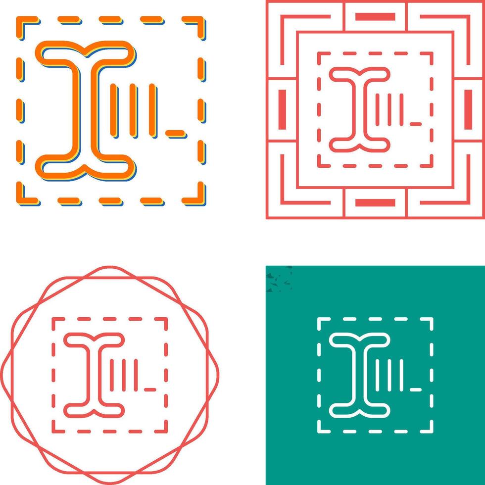 Text Box Vector Icon