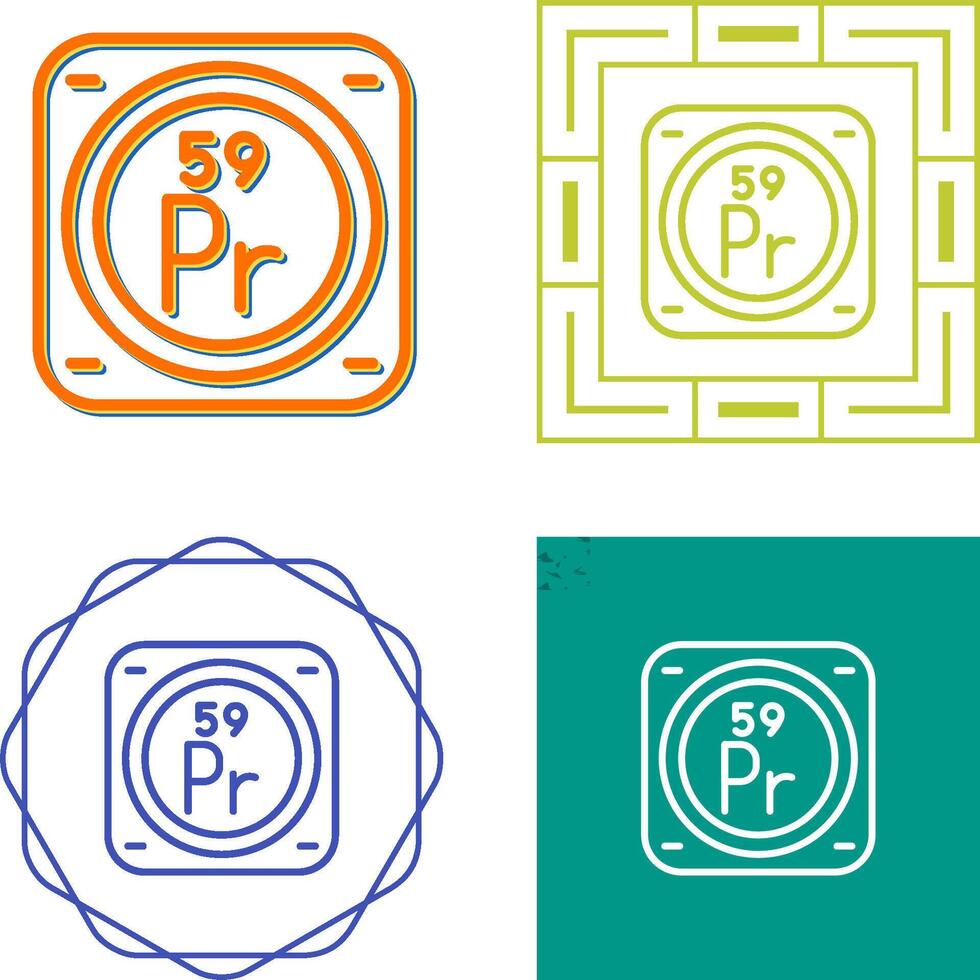 Chemical Element Vector Icon