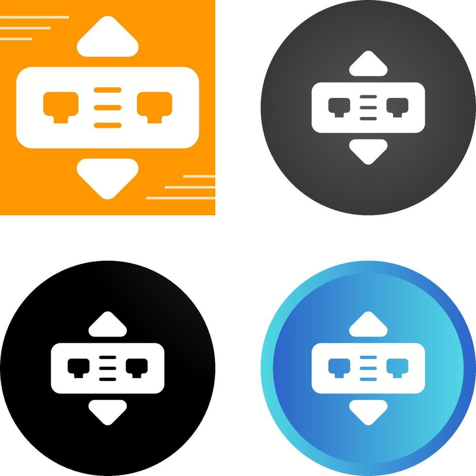 Network Bridge Vector Icon