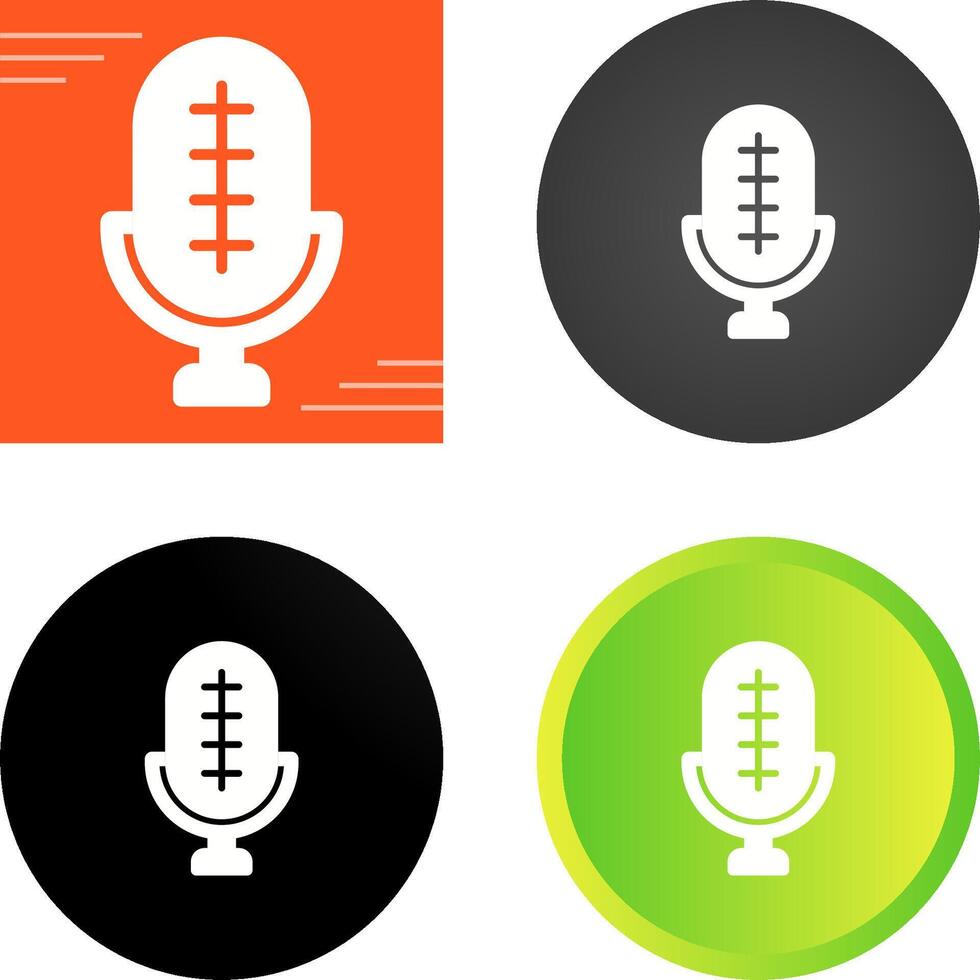 Microphone Vector Icon