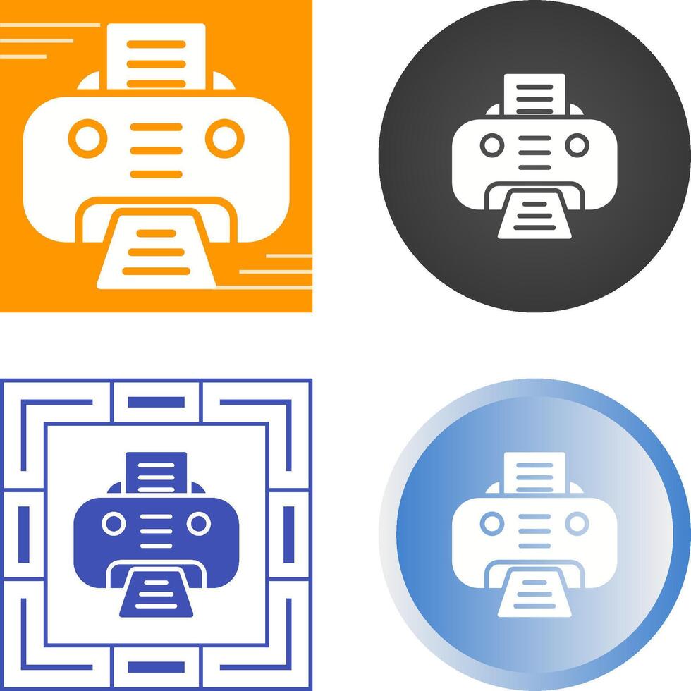 Printer Vector Icon