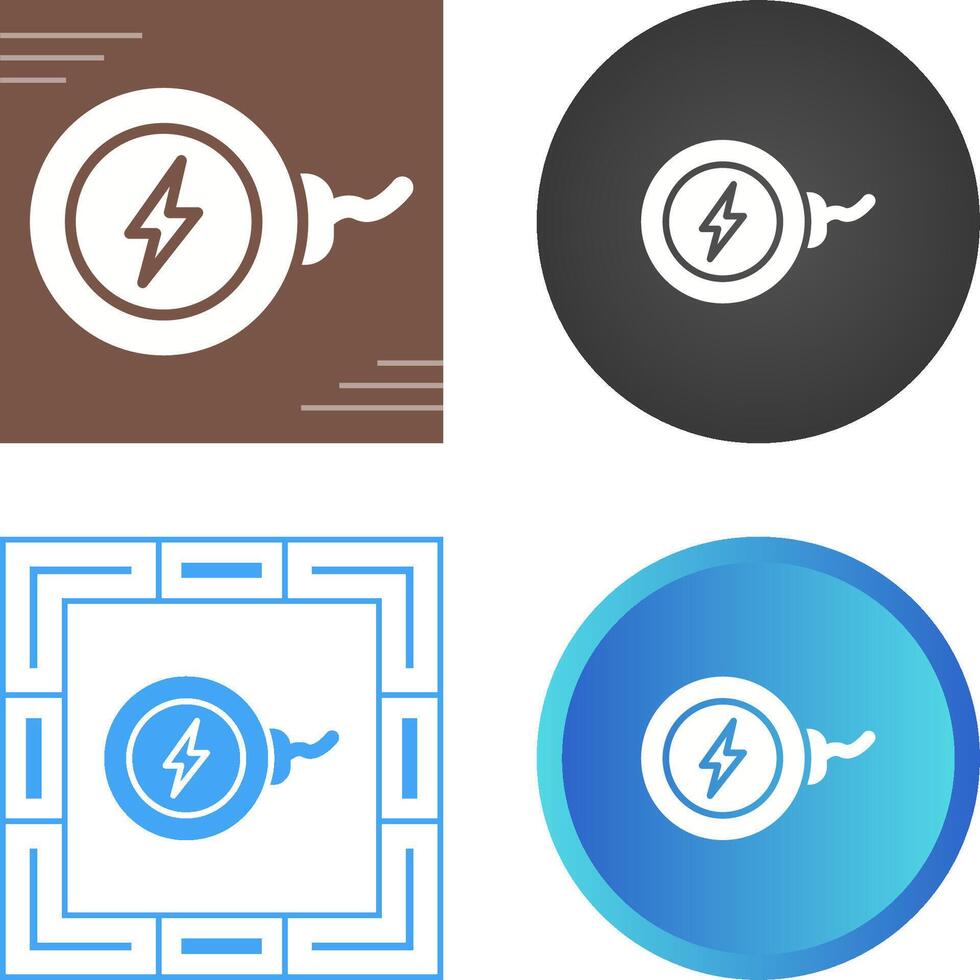 Wireless Charger Vector Icon