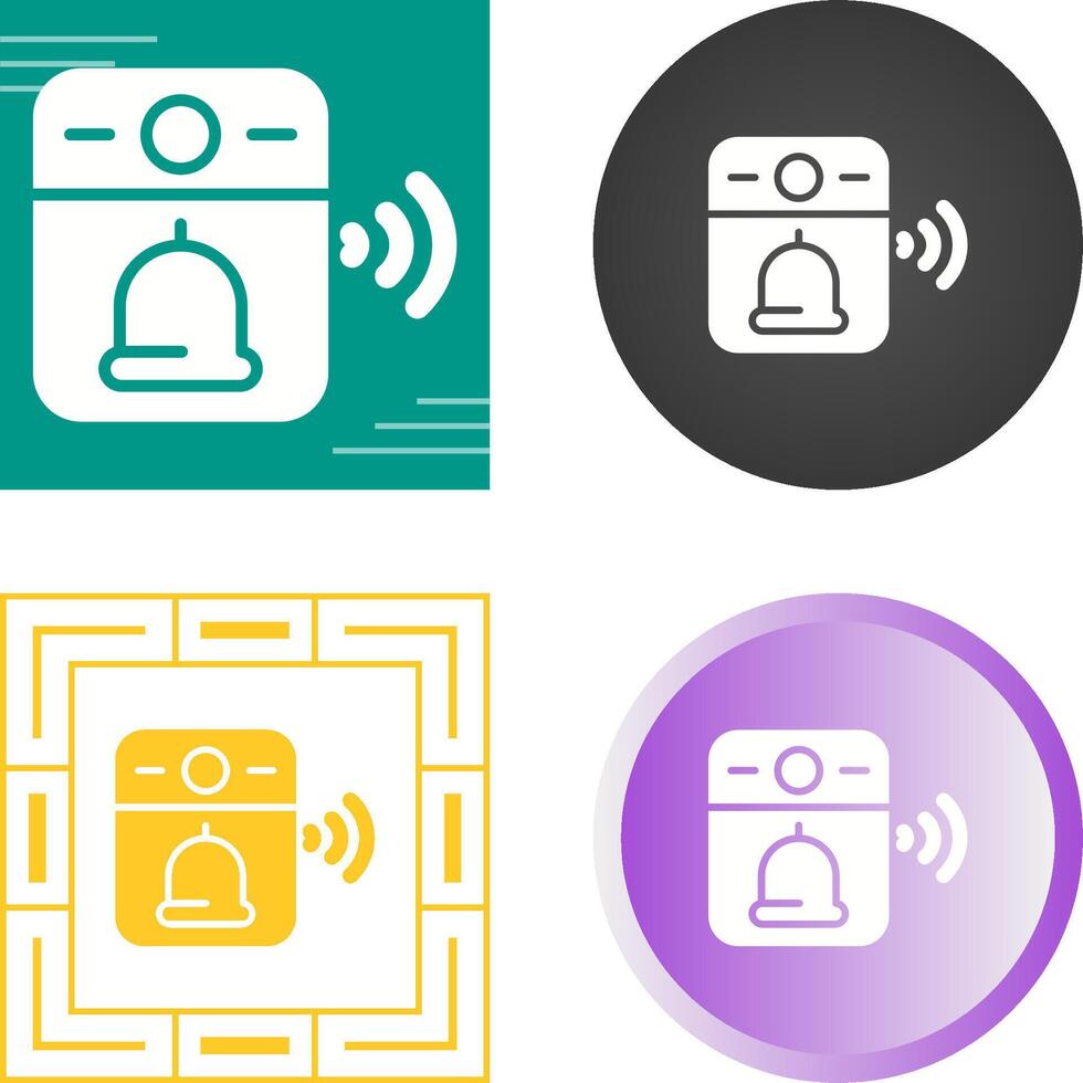 Video Doorbell Vector Icon