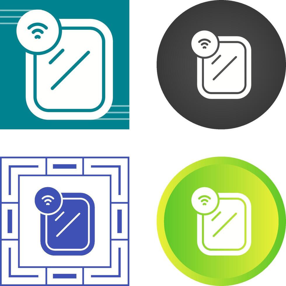 Smart Mirror Vector Icon