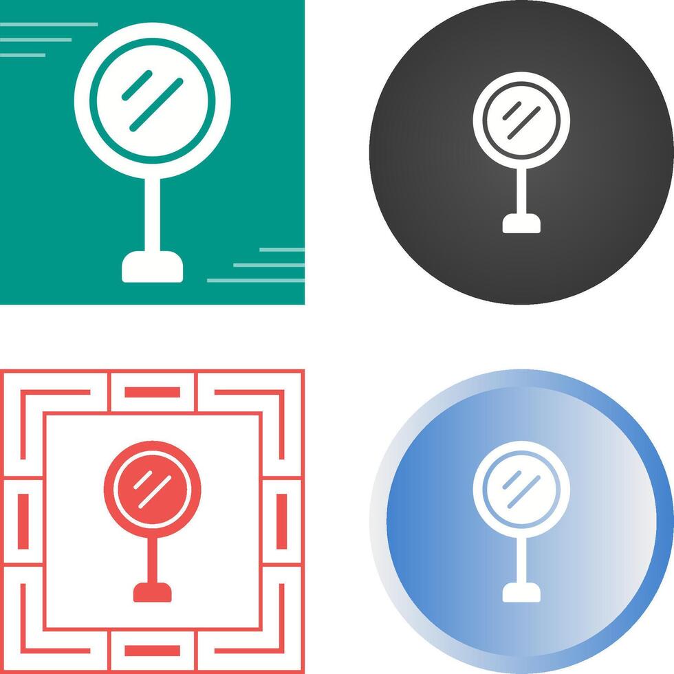 Signal mirror Vector Icon