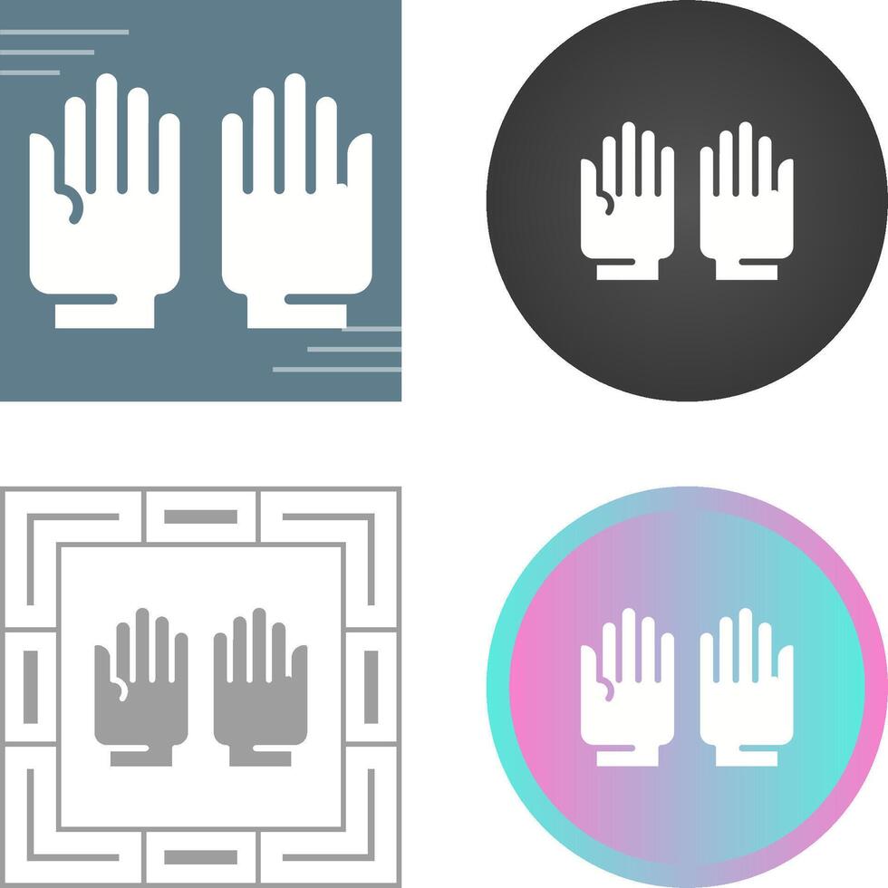 Gloves Vector Icon