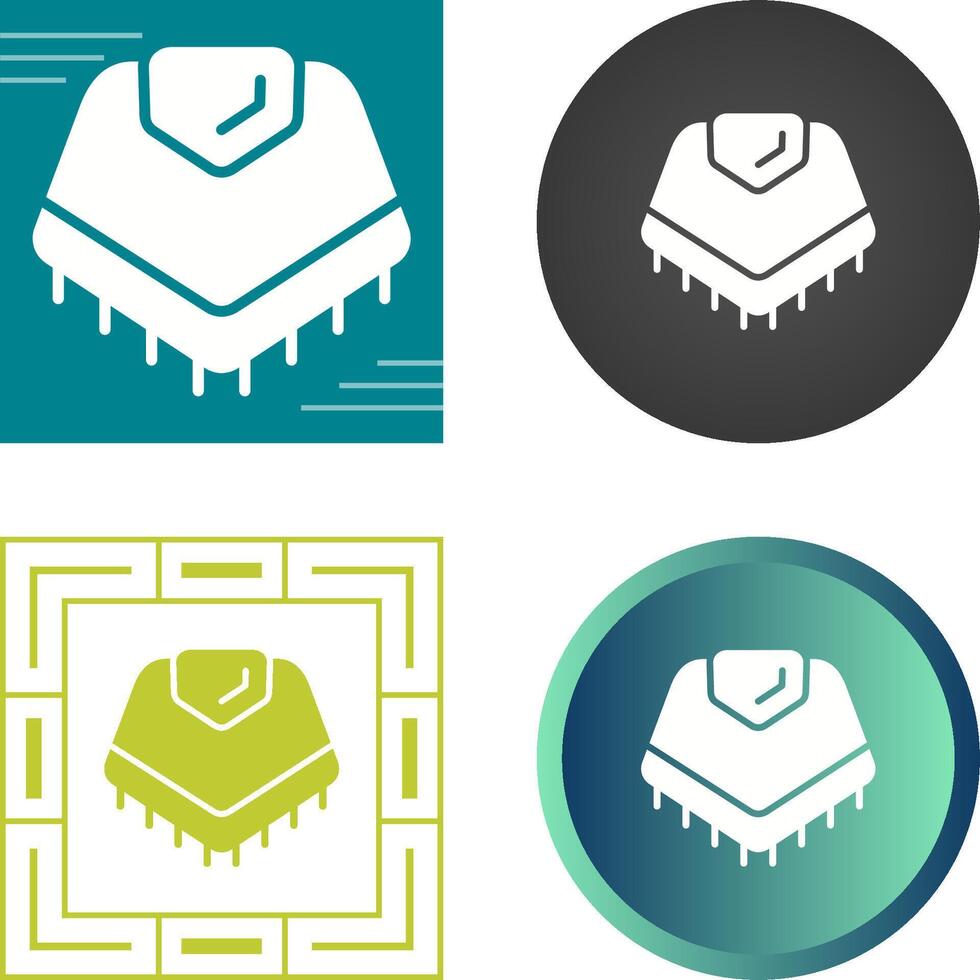 Poncho Vector Icon