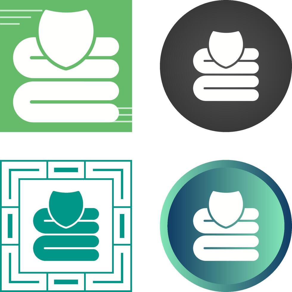 Emergency blanket Vector Icon