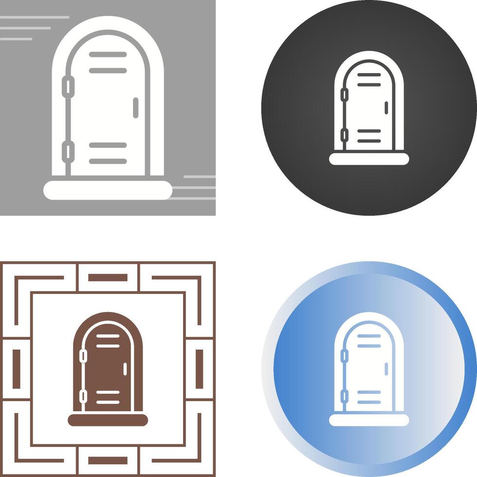 Emergency toilet Vector Icon