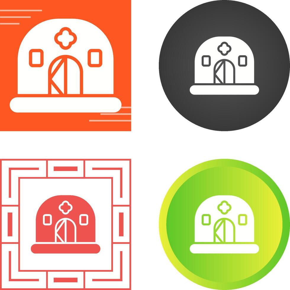 Emergency shelter Vector Icon