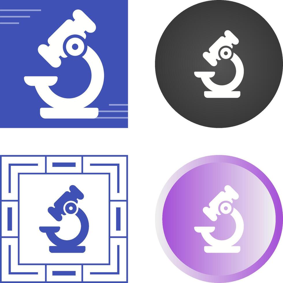 Microscope Vector Icon