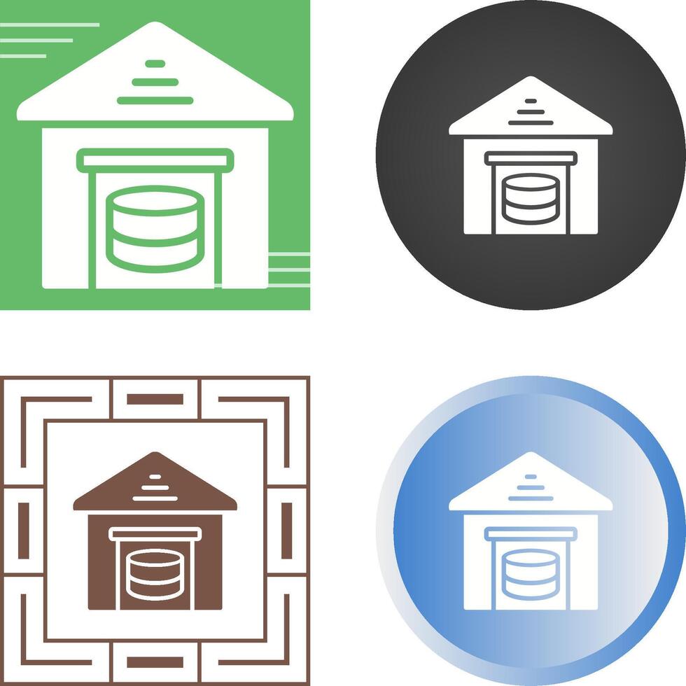 Data Storage Vector Icon