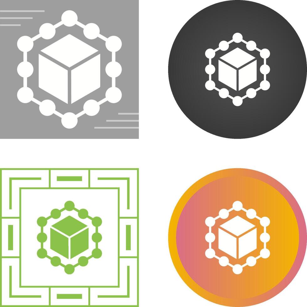 Supply Chain Management Vector Icon