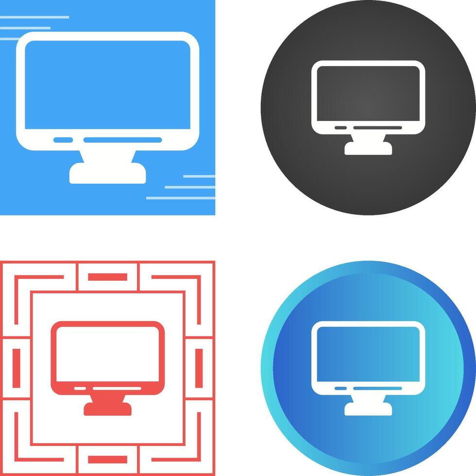 Monitor Vector Icon