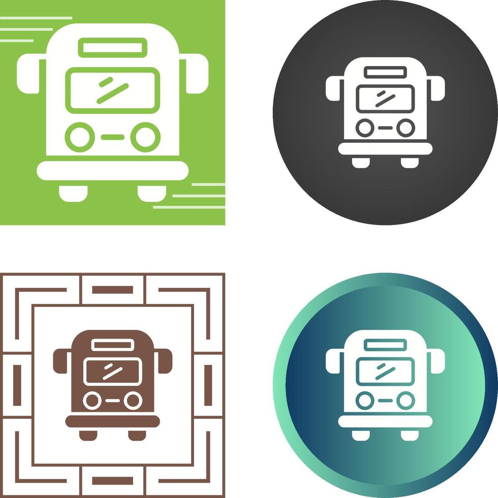 Bus Vector Icon