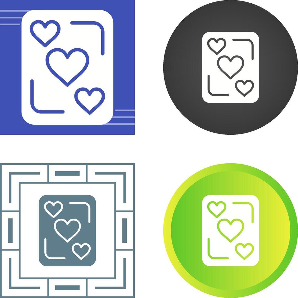 Playing card Vector Icon