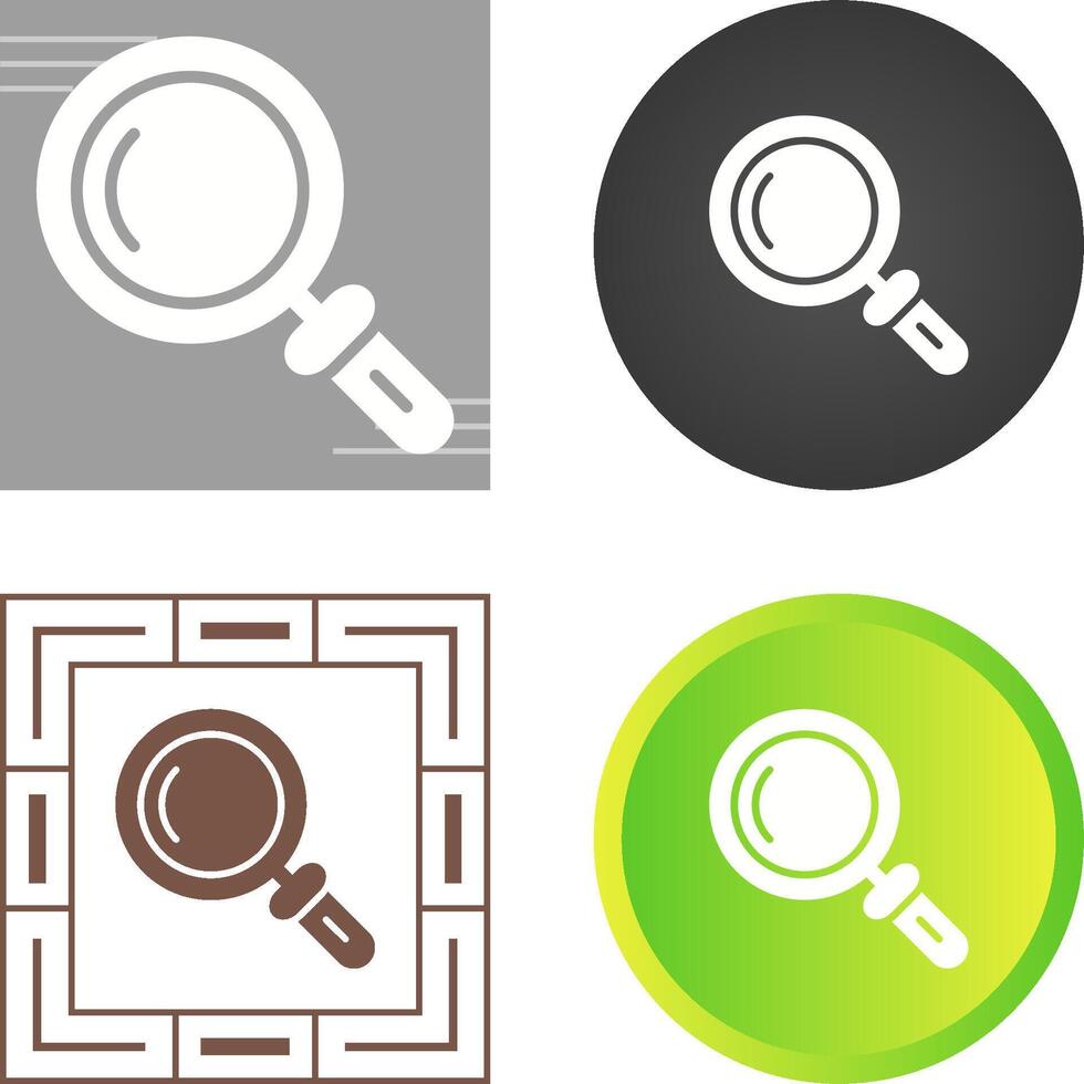 Magnifying Glass Vector Icon