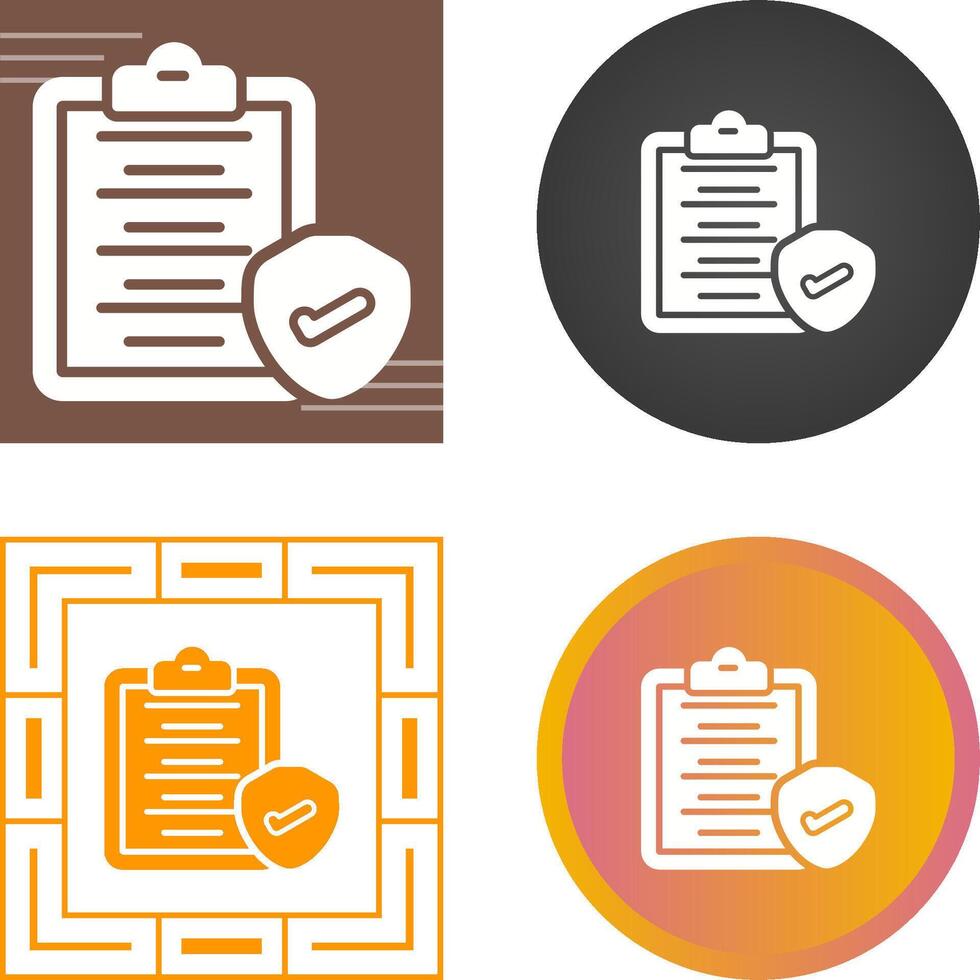 Privacy Policy Vector Icon