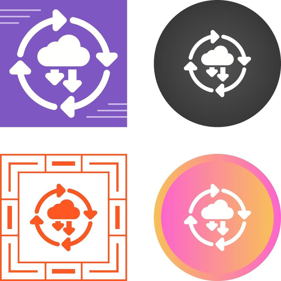 Continuous Deployment Vector Icon