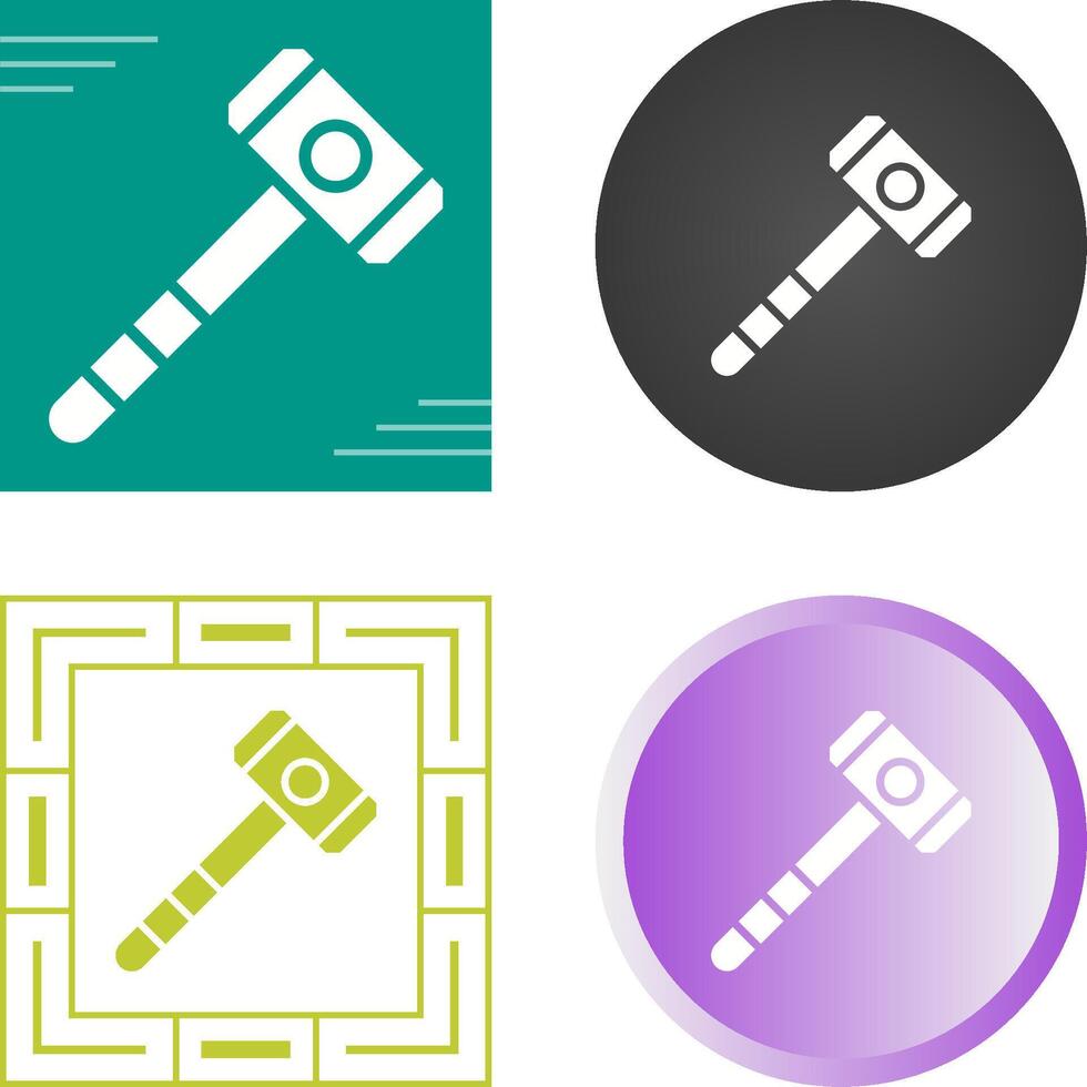 Hammer Vector Icon