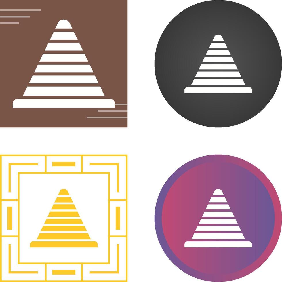 Traffic cone Vector Icon