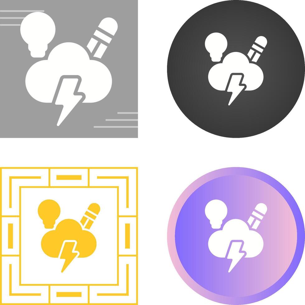 Brainstorming Vector Icon
