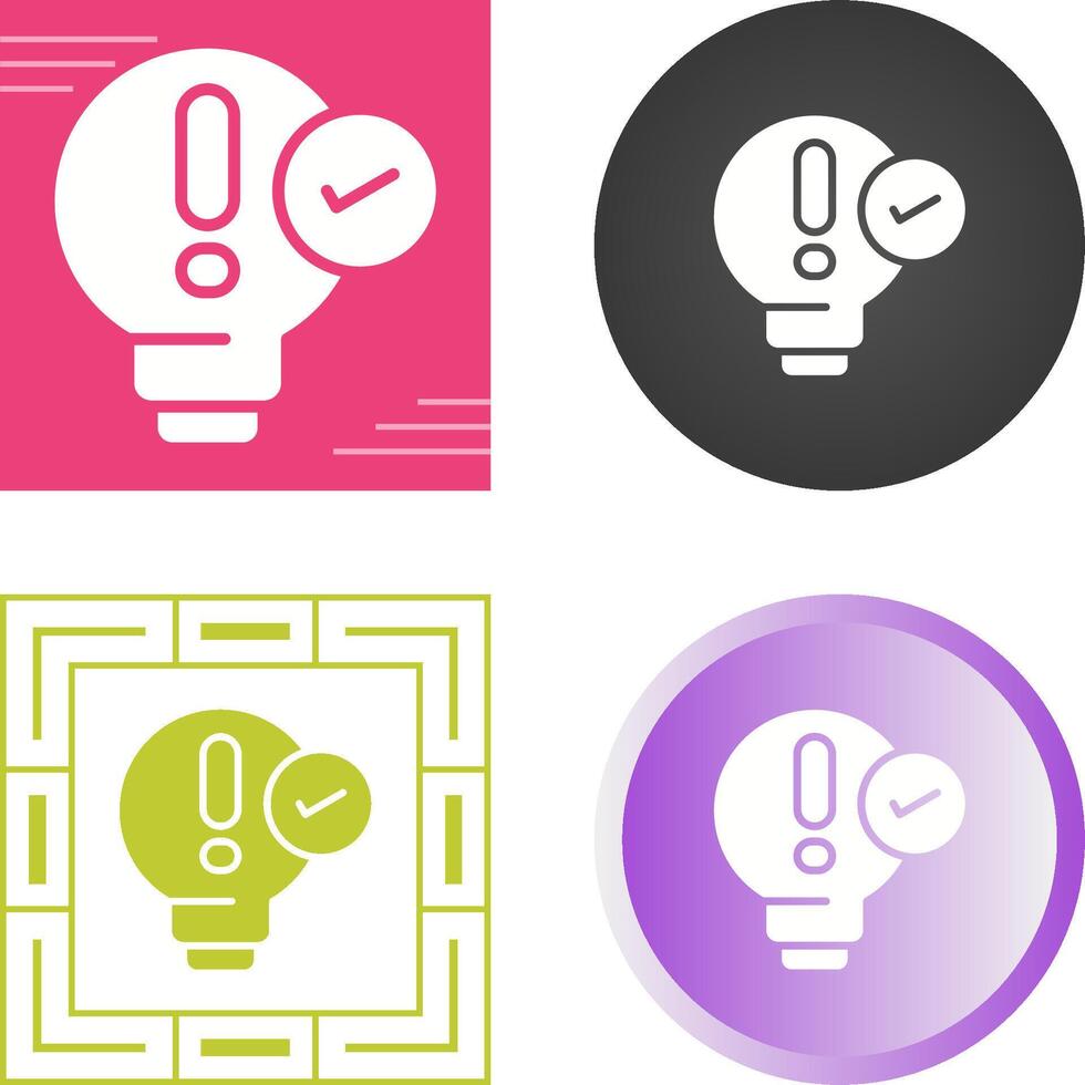Problem Statement Vector Icon
